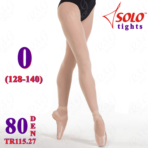 Strumpfhose Solo TR115 col. Skin 80 DEN 0 (128-140) TR115.27-0 Strumpfhose Solo TR115 col. Skin 80 DEN 0 (128-140) TR115.27-0
