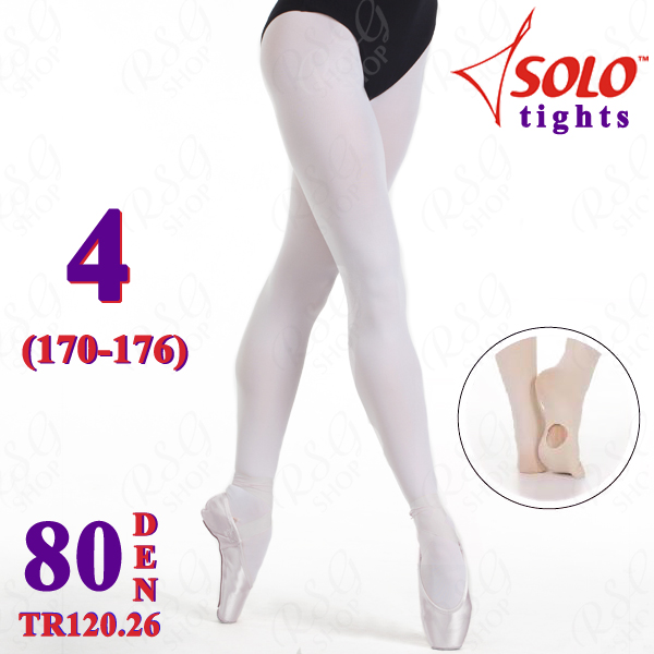 Strumpfhose Solo TR120 col. White 80 DEN 4 (170-176) TR120.26-4 Strumpfhose Solo TR120 col. White 80 DEN 4 (170-176) TR120.26-4