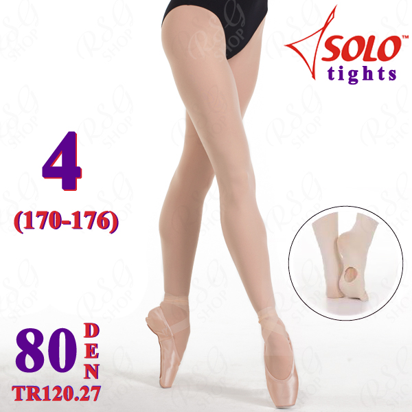 Strumpfhose Solo TR120 col. Skin 80 DEN 4 (170-176) TR120.27-4 Strumpfhose Solo TR120 col. Skin 80 DEN 4 (170-176) TR120.27-4