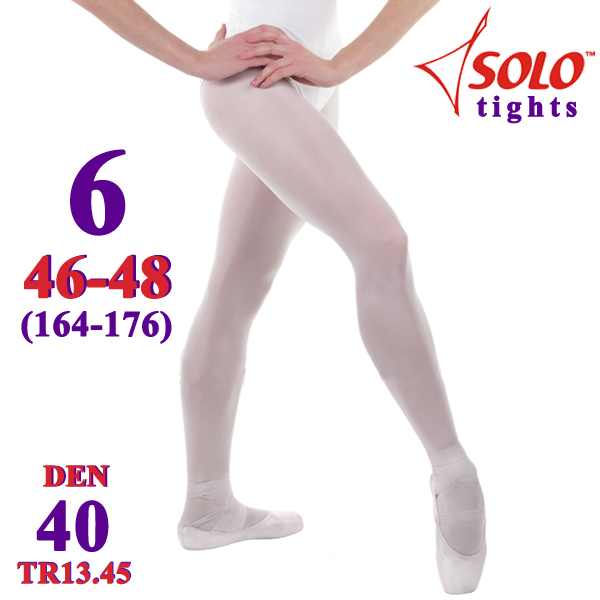 Tights Solo TR13 col. White s. 6 (164-176) 40 DEN TR13.45-6