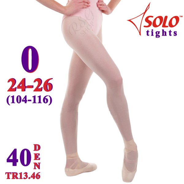 Tights Solo TR13 col. Pink (ballet) s. 0 (104-110) 40 DEN TR13.46-0