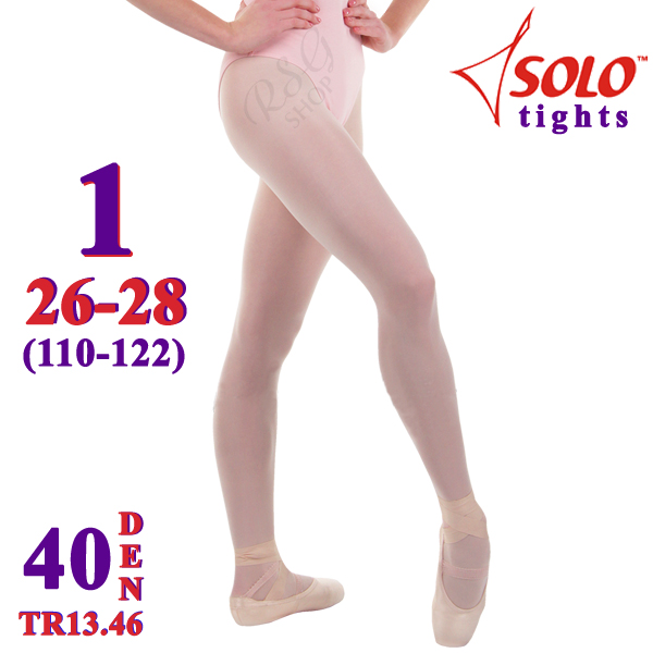 Tights Solo TR13 col. Pink (ballet) s. 1 (116-122) 40 DEN TR13.46-1