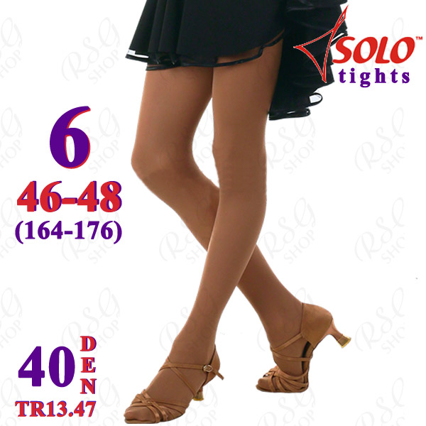Strumpfhose Solo TR13 col. Suntan Gr. 6 (164-176) 40 DEN TR13.47-6 Strumpfhose Solo TR13 col. Suntan Gr. 6 (164-176) 40 DEN TR13.47-6