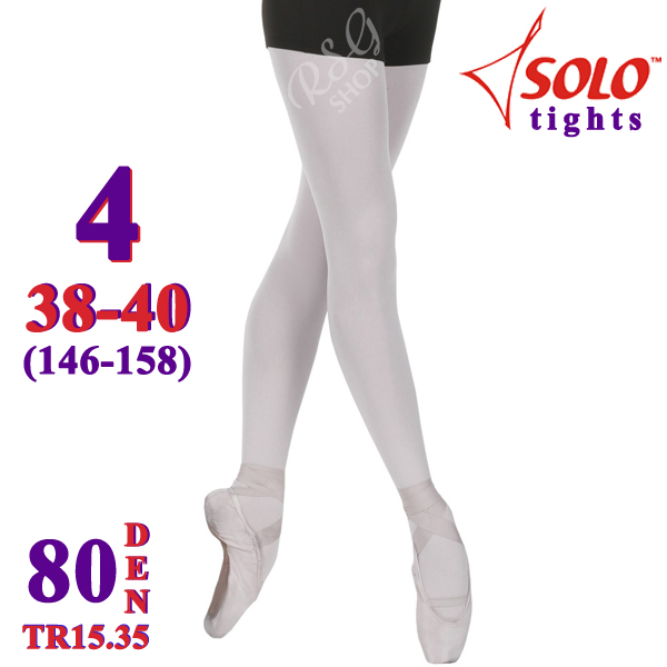 Tights Solo TR15 col. White s. 4 (152-158) 80 DEN TR15.35-4