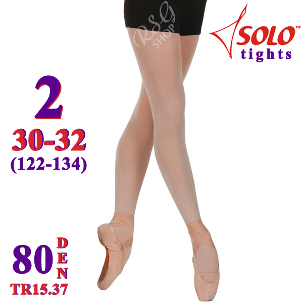 Tights Solo TR15 col. Skin s. 2 (128-134) 80 DEN TR15.37-2