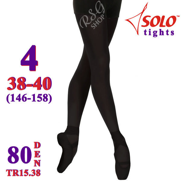 Tights Solo TR15 col. Black s. 4 (152-158) 80 DEN TR15.38-4