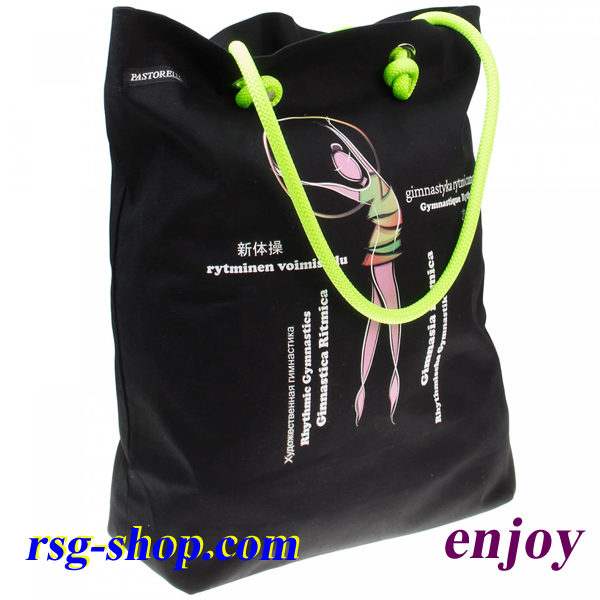 Sporttasche Pastorelli mod. Enjoy col. Black-Green Art. 03876