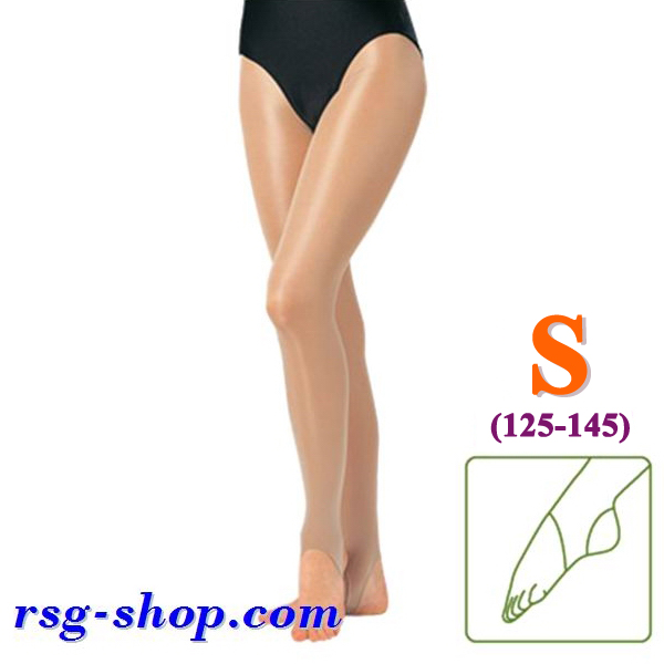 Dancing Tights Stirrup Chacott s. S (125-145) col. Beige 17-78011