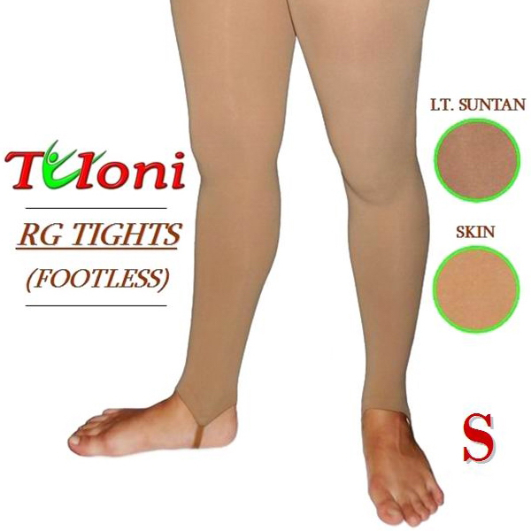 Footless Tights Tuloni s. S (142-158) col. Lt. Suntan Art T0398S