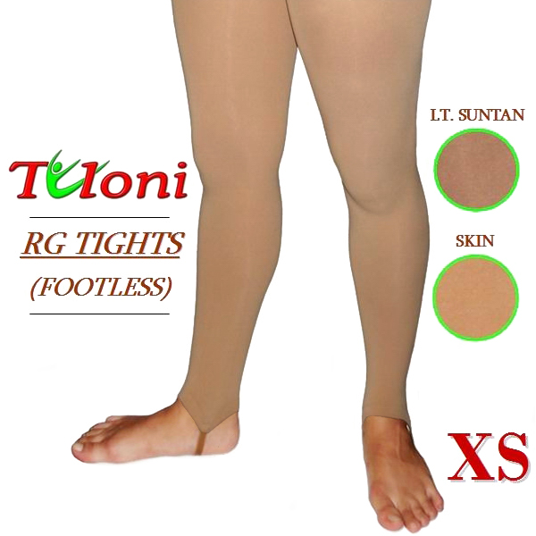 Footless Tights Tuloni s. XS (121-145) col. Lt. Suntan T03982XS