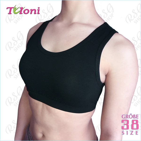 Tanktop Tuloni Bauchfrei TK-08 Gr. 38 (134-140) Black TK08C-B38 Tanktop Tuloni Bauchfrei TK-08 Gr. 38 (134-140) Black TK08C-B38