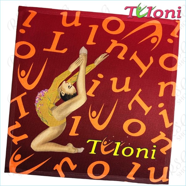 Ball & Hand Towel Tuloni mod. ZOE col. BExOxBR Art. TOW07