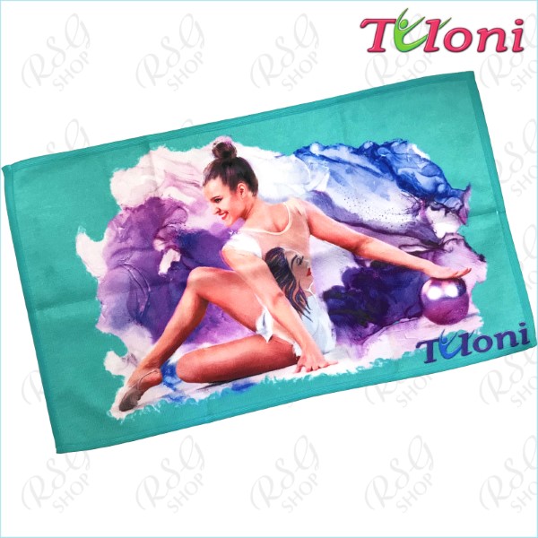 Handtuch Tuloni mod. Nastya col. Turquoise Art. MKR-TOW02-TQBU