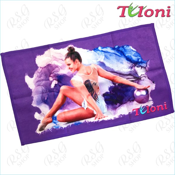 Handtuch Tuloni mod. Nastya col. Violet Art. MKR-TOW02-VI