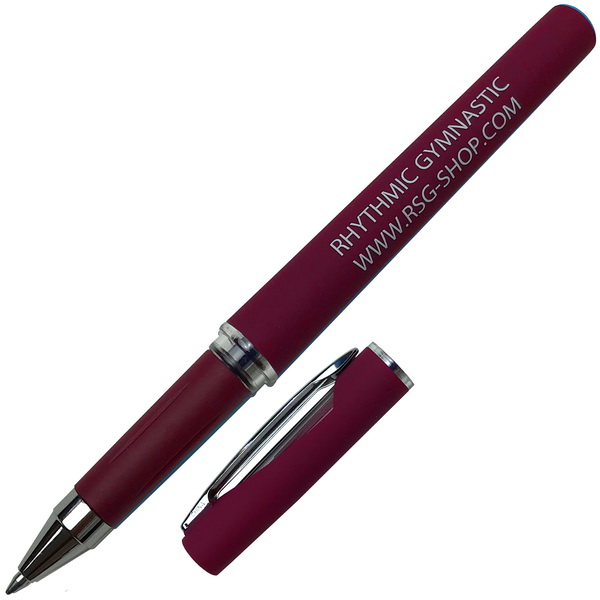 Athos Gel Pen with RG Logo col. Bordeaux Art. T0932