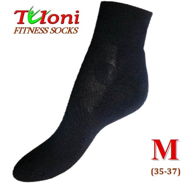 Multipurpose Fitness Socks Tuloni s. M (35-37) Black Art. T0995M