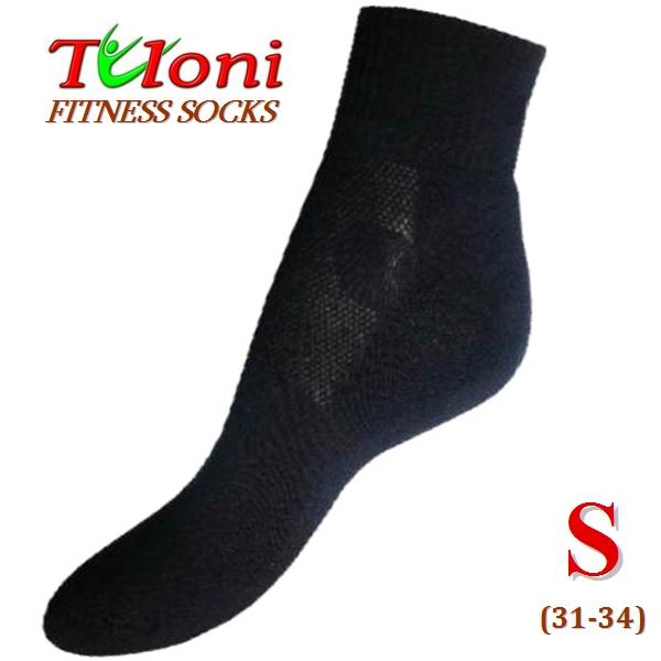 Multipurpose Fitness Socks Tuloni s. S (31-34) Black Art. T0995S