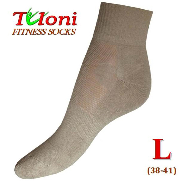 Multipurpose Fitness Socks Tuloni s. L (38-41) Beige Art. T0995L