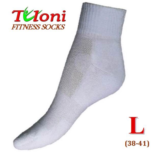 Multipurpose Fitness Socks Tuloni s. L (38-41) White Art. T0995L