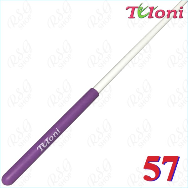 Stick 57cm Tuloni col. White incl. Lilac Grip Art. T0988