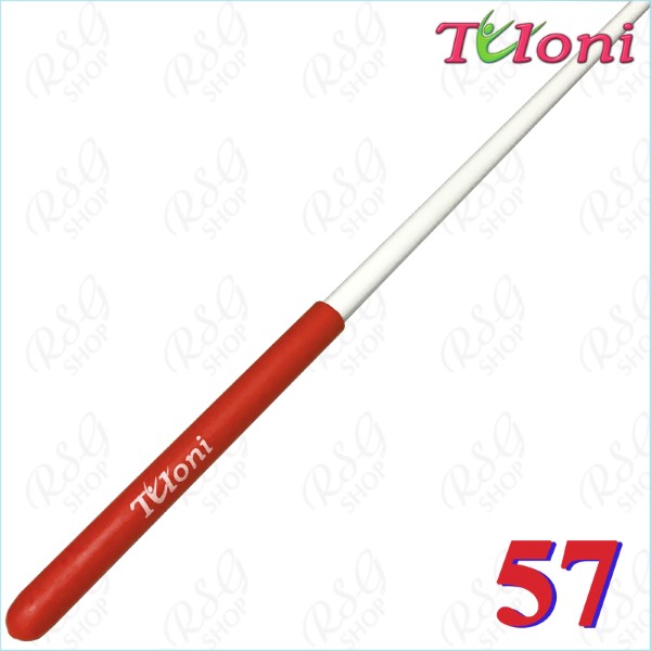 Stick 57cm Tuloni col. White incl. Red Grip Art. T0911