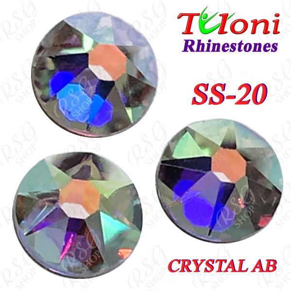 Rhinestones Tuloni SS20 AB Crystal 1440 mod. Elite HotFix Flat Back