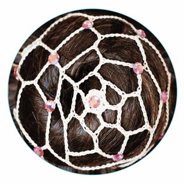 Elastik Haarnetz Pastorelli Beige Chignon Rosa AB  Art. 00644
