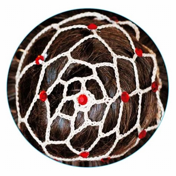 Elastik Haarnetz Pastorelli Beige Chignon Rosso Siam Art. 00647