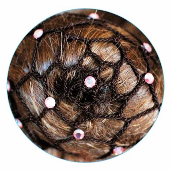 Elastik Haarnetz Pastorelli Nero Chignon Rosa AB Art. 00635